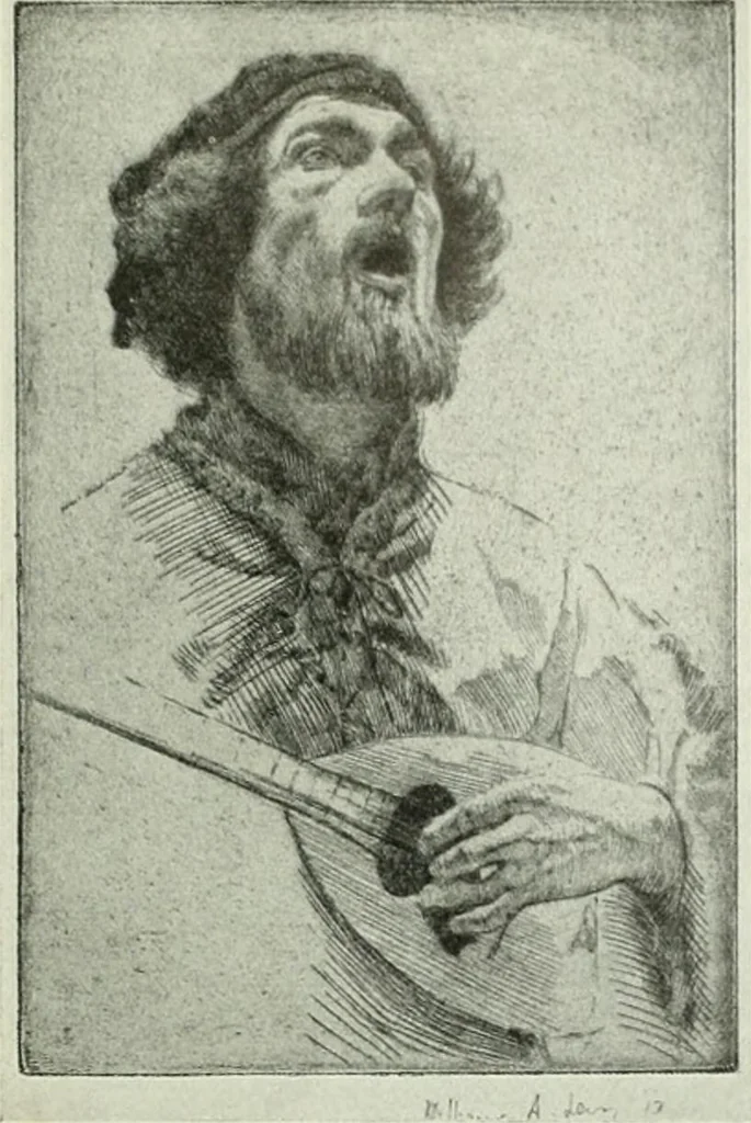 An illustration from Studio international, 1893, leaf 74