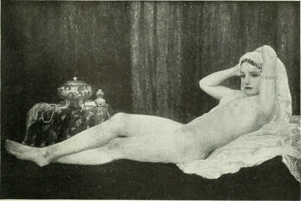 An illustration from Studio international, 1893, leaf 76