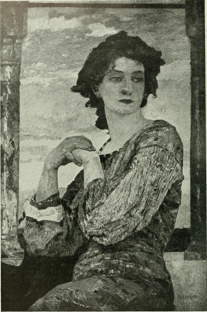 An illustration from Studio international, 1893, leaf 77