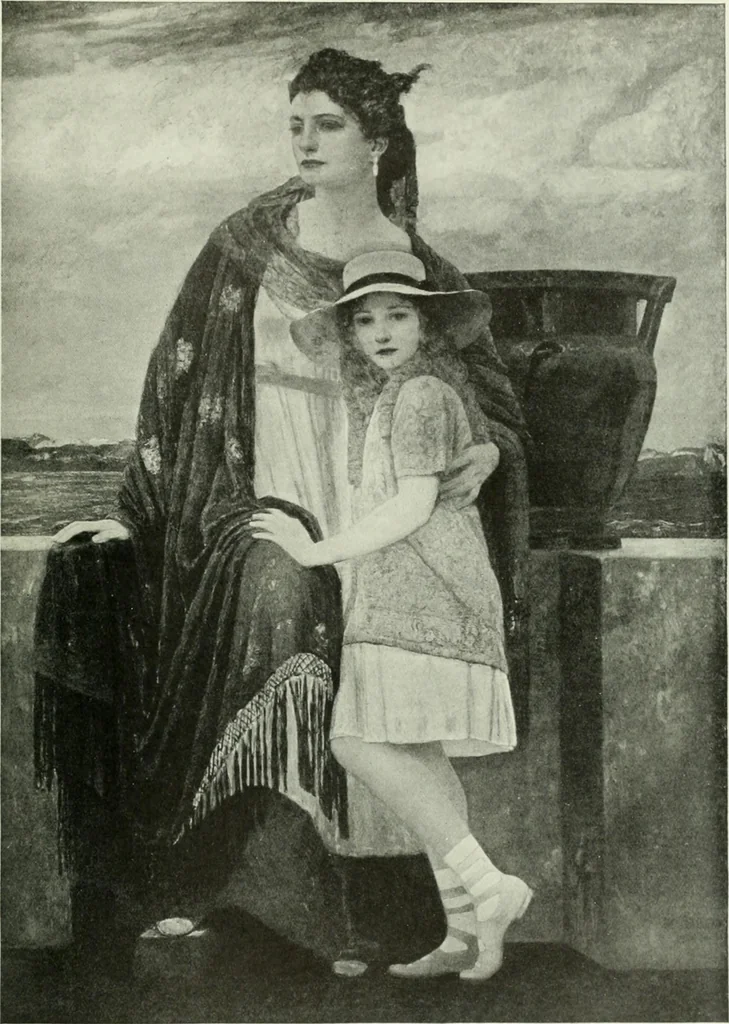 An illustration from Studio international, 1893, leaf 78