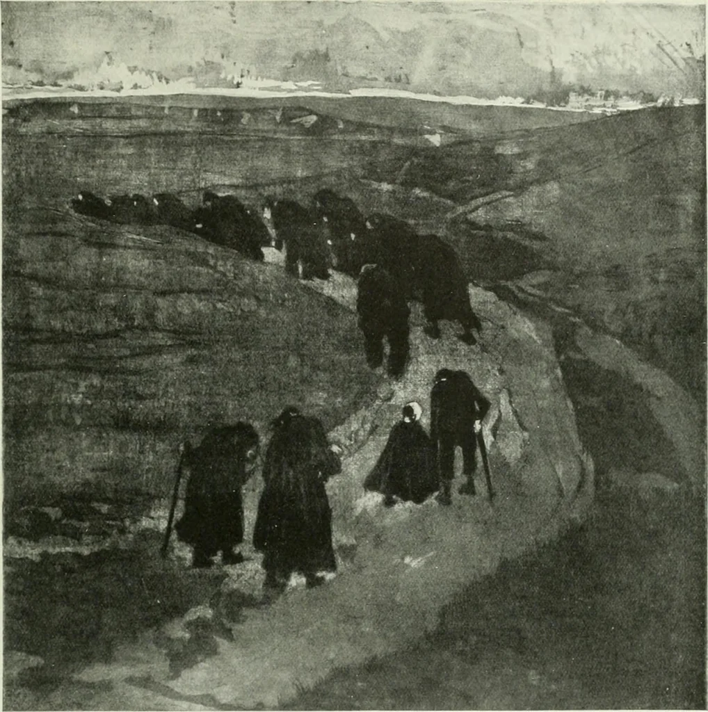 An illustration from Studio international, 1893, leaf 80