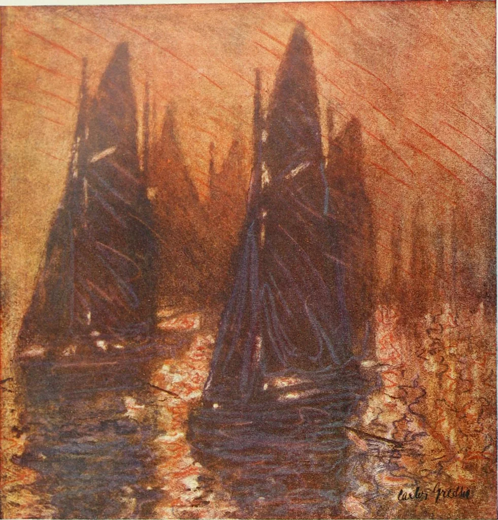 An illustration from Studio international, 1893, leaf 9