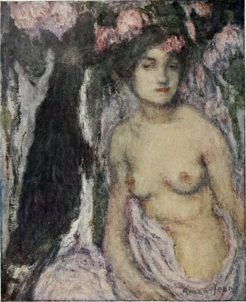 An illustration from Studio international, 1893, leaf 95