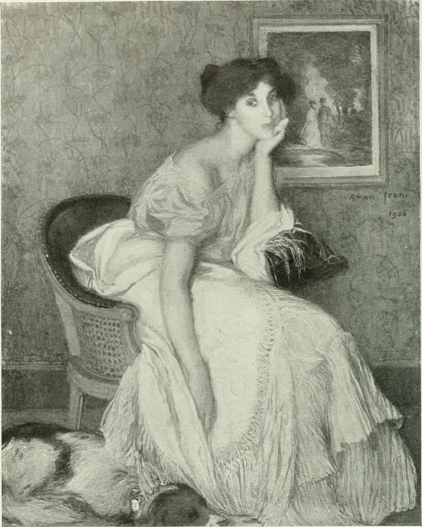 An illustration from Studio international, 1893, leaf 99