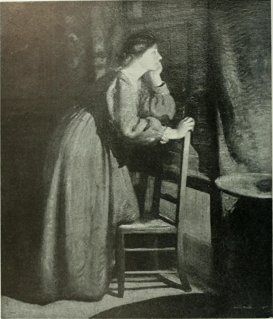 An illustration from Studio international, 1893, leaf 107