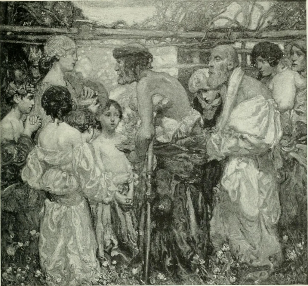 An illustration from Studio international, 1893, leaf 108