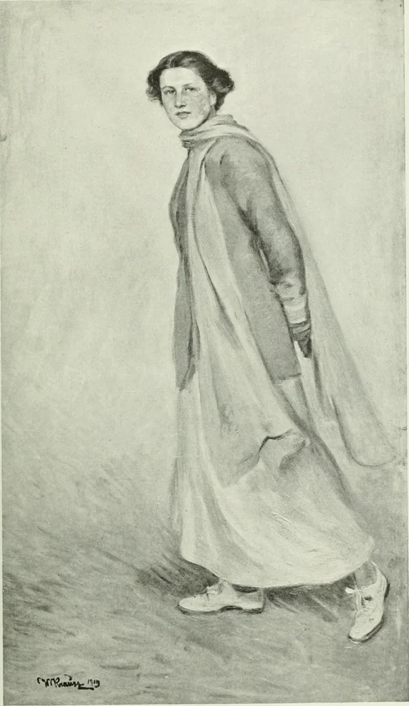 An illustration from Studio international, 1893, leaf 112