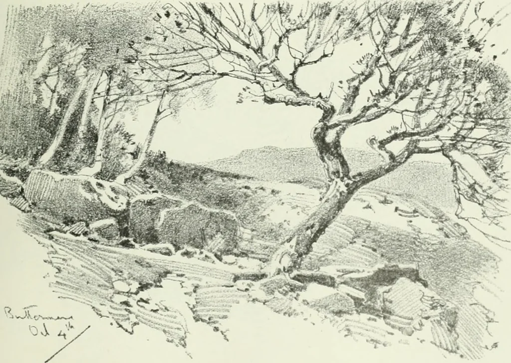 An illustration from Studio international, 1893, leaf 130