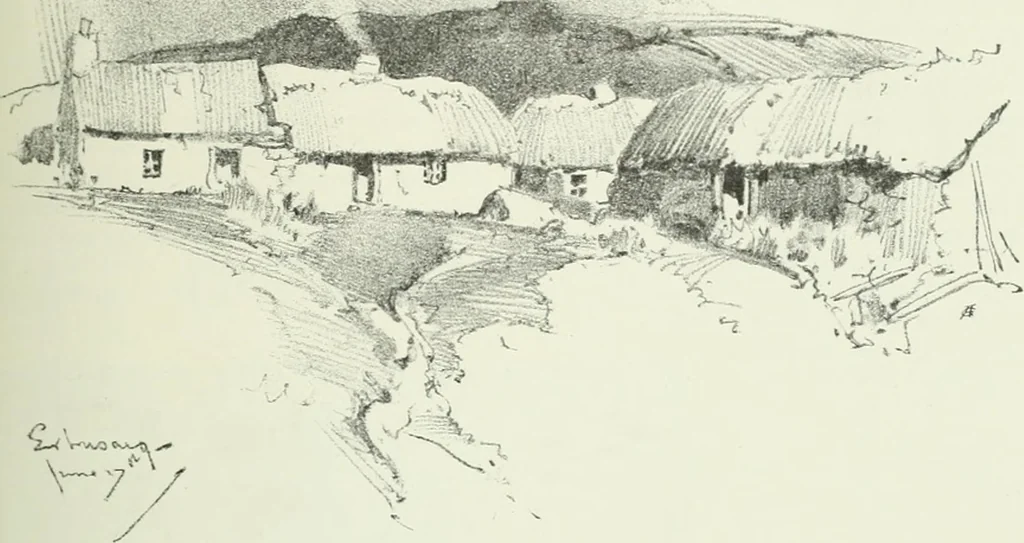 An illustration from Studio international, 1893, leaf 134
