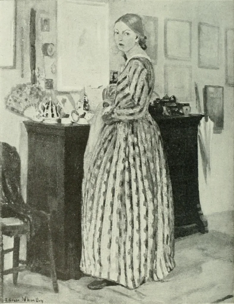 An illustration from Studio international, 1893, leaf 141