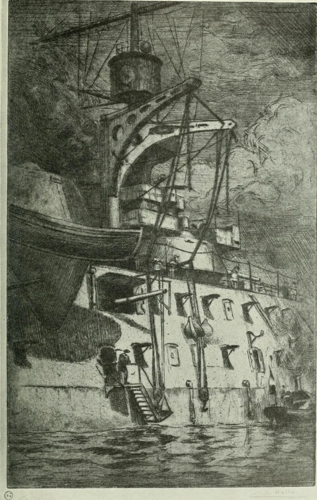 An illustration from Studio international, 1893, leaf 154