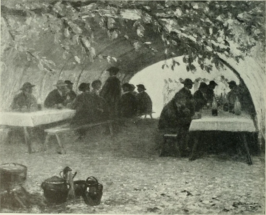 An illustration from Studio international, 1893, leaf 155