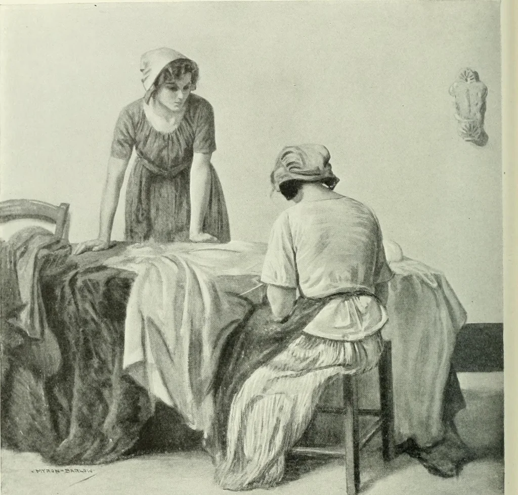 An illustration from Studio international, 1893, leaf 157