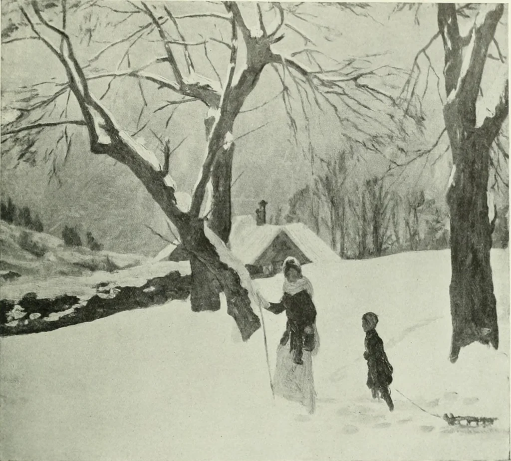 An illustration from Studio international, 1893, leaf 16