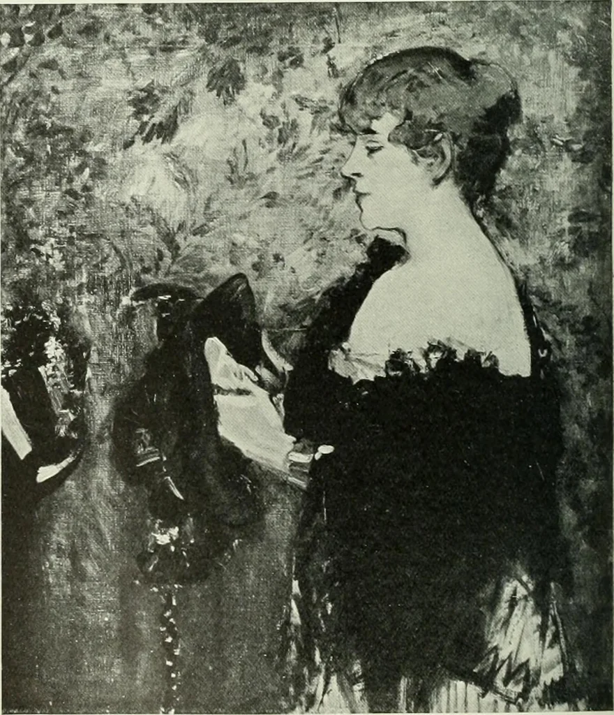 An illustration from Studio international, 1893, leaf 161