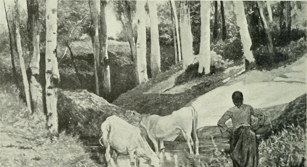 An illustration from Studio international, 1893, leaf 163