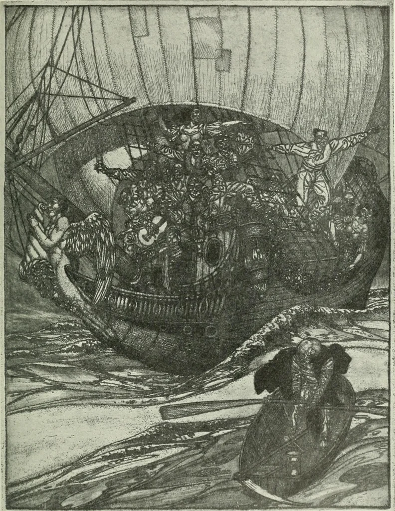 An illustration from Studio international, 1893, leaf 172