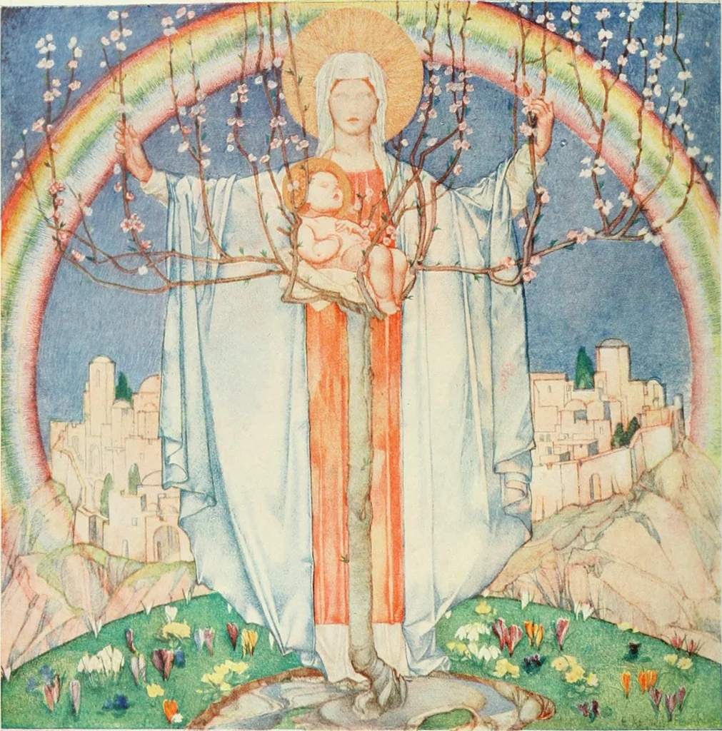 An illustration from Studio international, 1893, leaf 177
