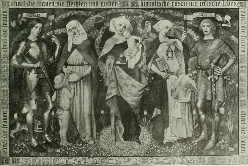 An illustration from Studio international, 1893, leaf 178