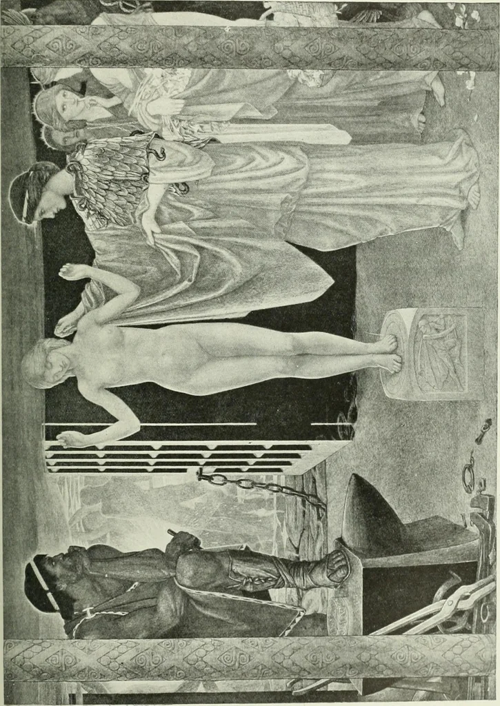 An illustration from Studio international, 1893, leaf 180