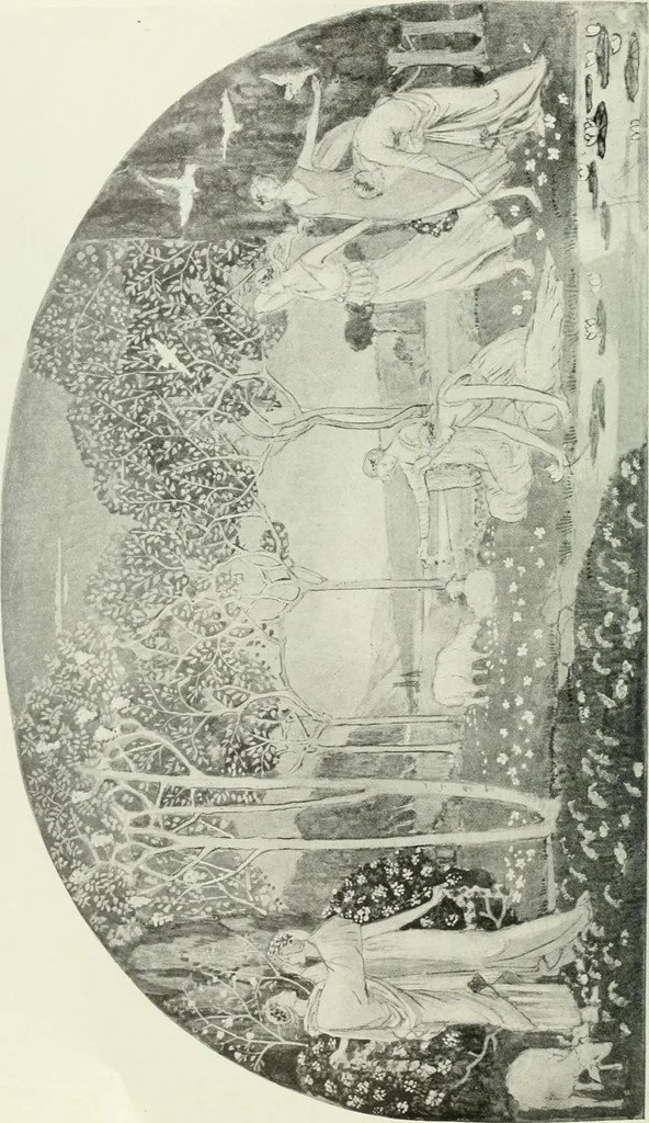 An illustration from Studio international, 1893, leaf 183