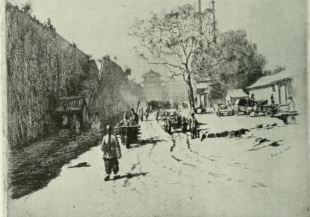 An illustration from Studio international, 1893, leaf 193