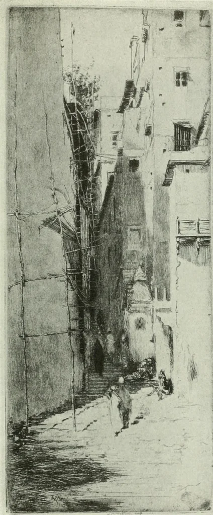 An illustration from Studio international, 1893, leaf 194