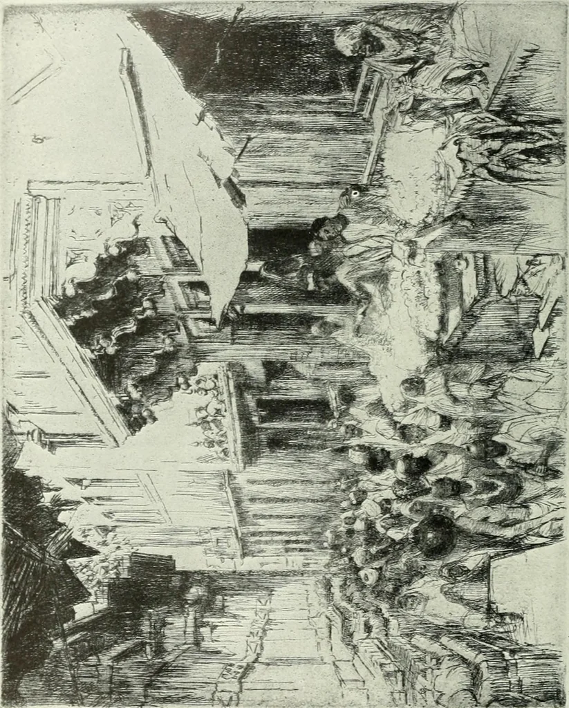 An illustration from Studio international, 1893, leaf 195