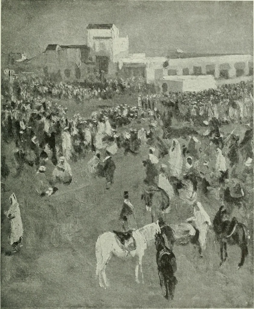 An illustration from Studio international, 1893, leaf 20