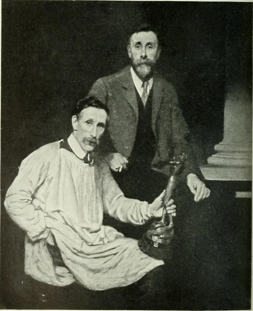 An illustration from Studio international, 1893, leaf 207