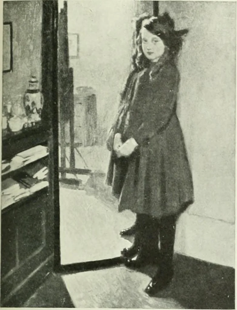 An illustration from Studio international, 1893, leaf 210