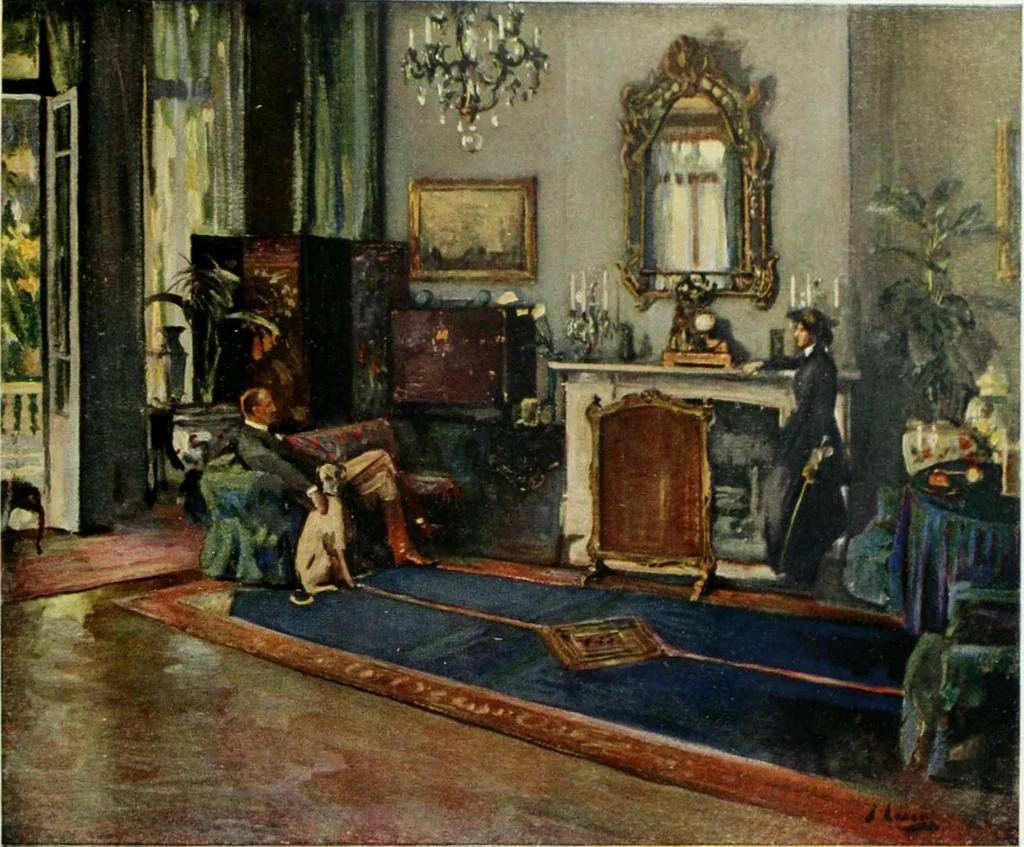 An illustration from Studio international, 1893, leaf 22