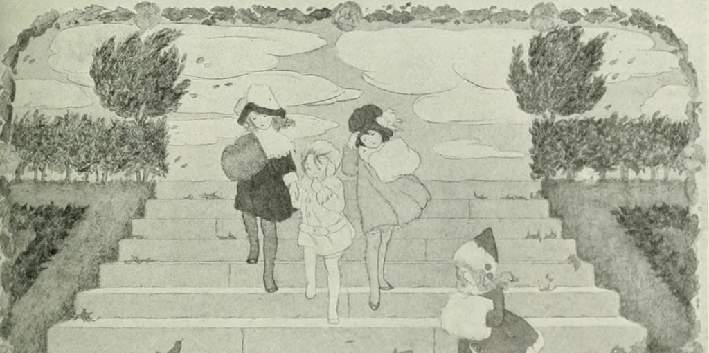 An illustration from Studio international, 1893, leaf 230