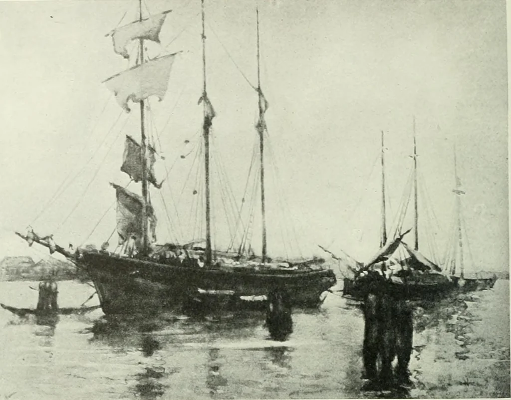 An illustration from Studio international, 1893, leaf 239