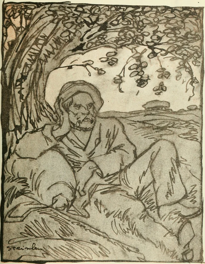 An illustration from Studio international, 1893, leaf 242