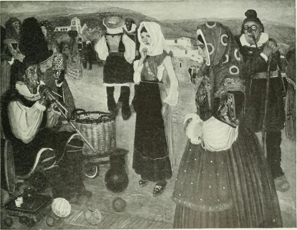 An illustration from Studio international, 1893, leaf 250