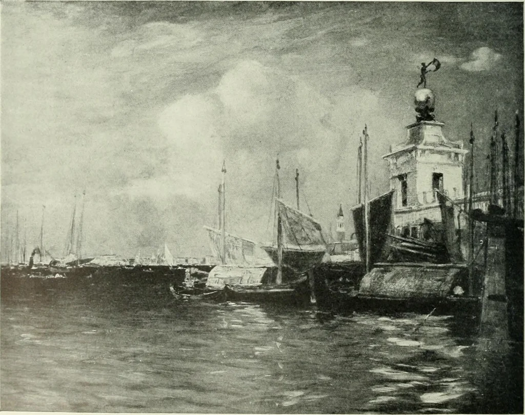 An illustration from Studio international, 1893, leaf 251