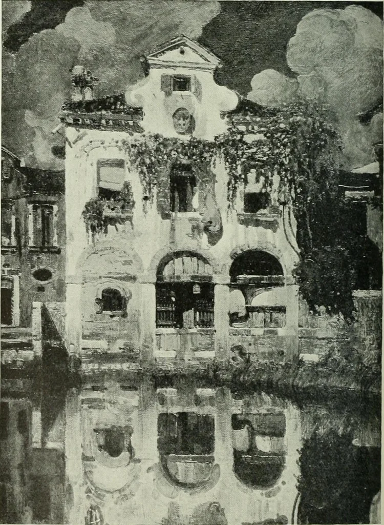 An illustration from Studio international, 1893, leaf 253