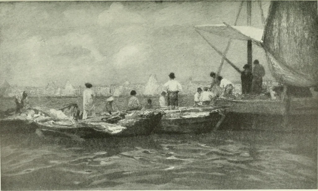 An illustration from Studio international, 1893, leaf 254