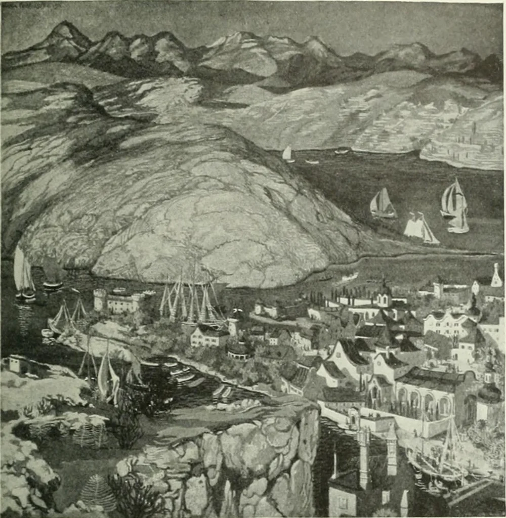 An illustration from Studio international, 1893, leaf 256