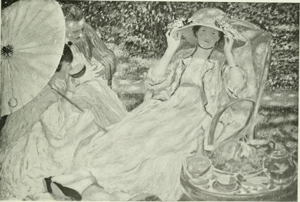 An illustration from Studio international, 1893, leaf 262