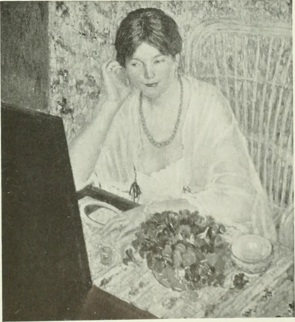 An illustration from Studio international, 1893, leaf 266