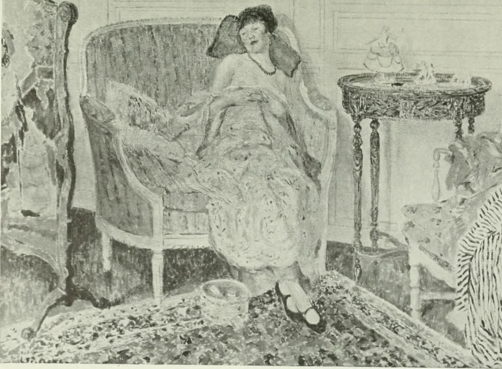 An illustration from Studio international, 1893, leaf 270