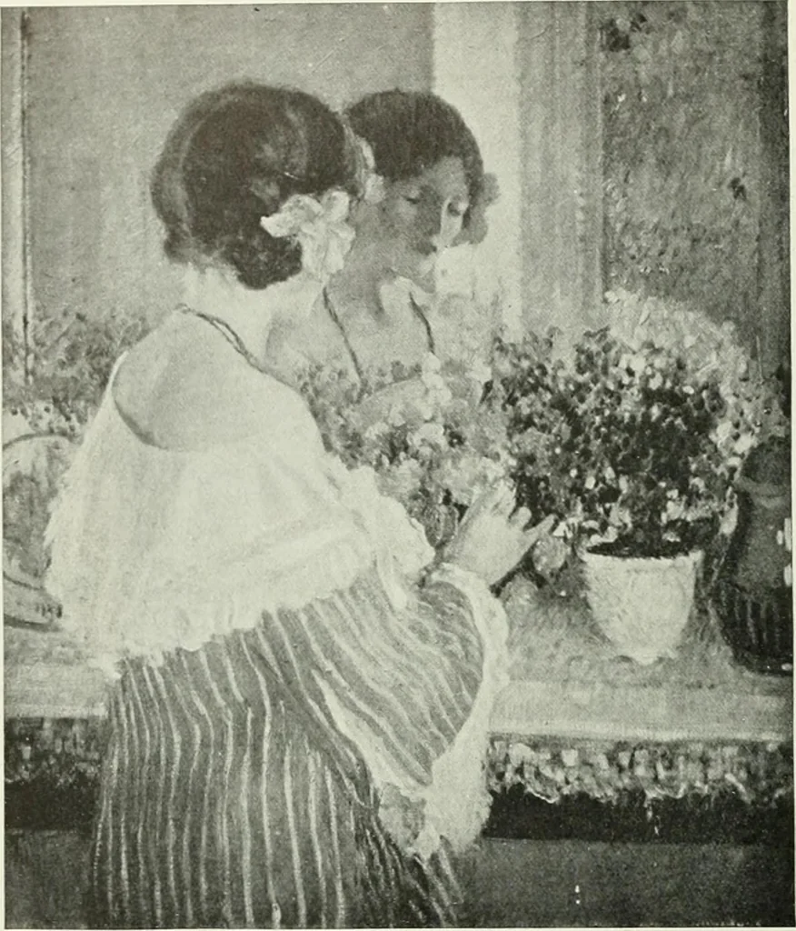 An illustration from Studio international, 1893, leaf 271
