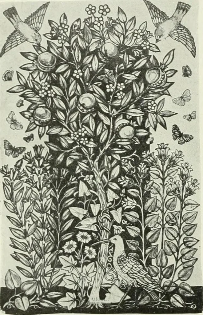 An illustration from Studio international, 1893, leaf 281