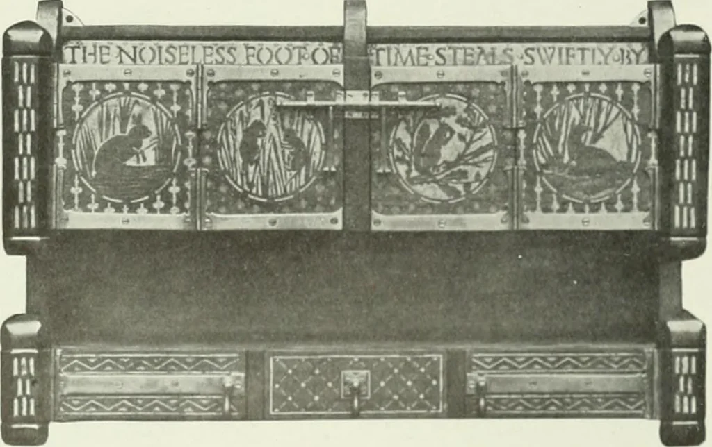 An illustration from Studio international, 1893, leaf 286