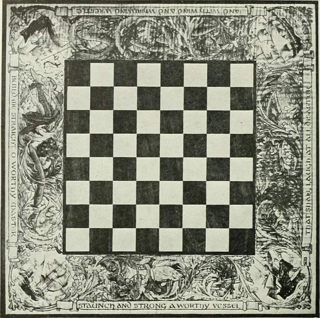 An illustration from Studio international, 1893, leaf 287