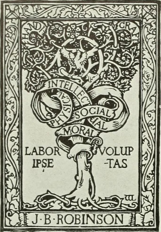 An illustration from Studio international, 1893, leaf 289