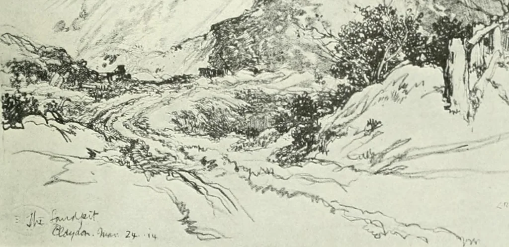An illustration from Studio international, 1893, leaf 290