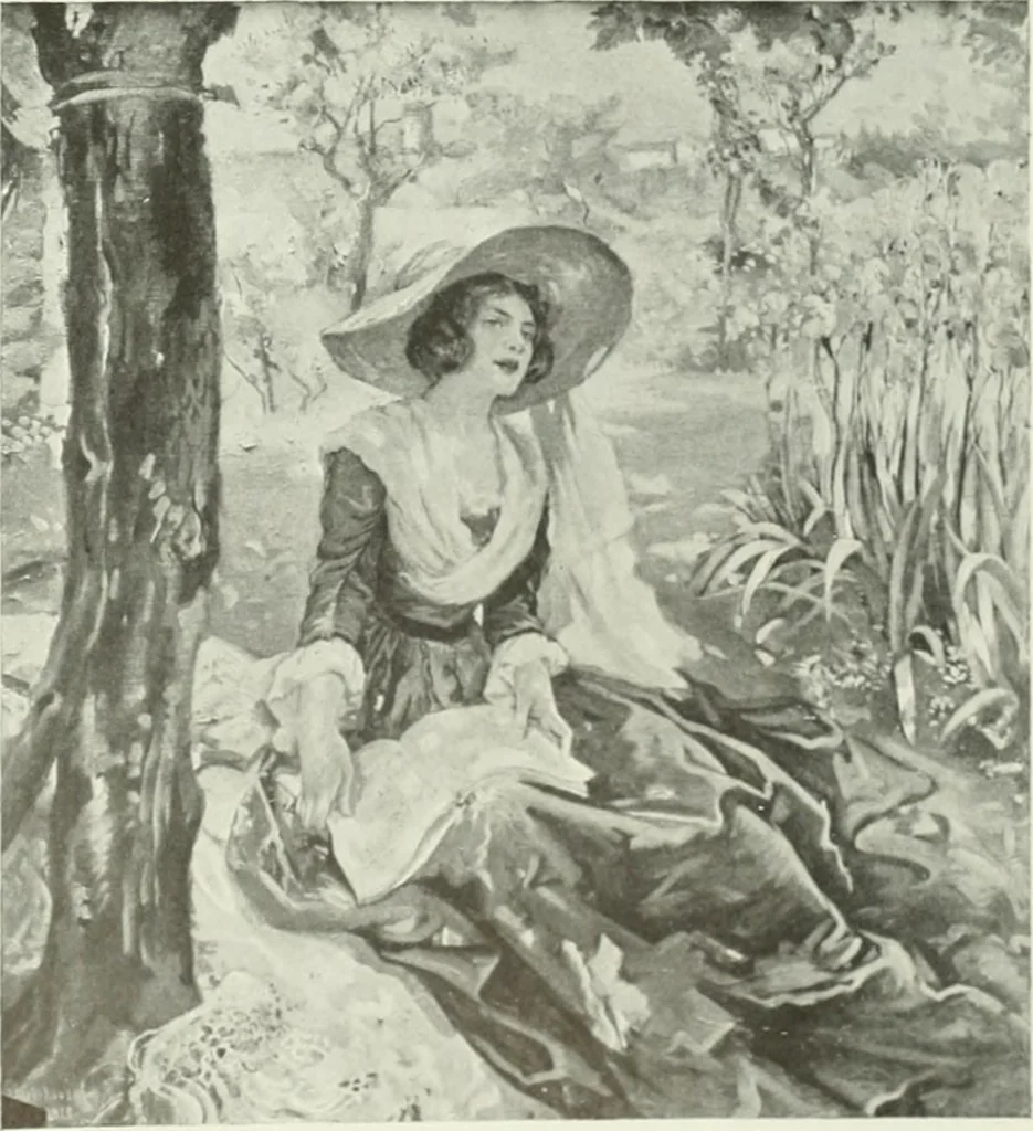 An illustration from Studio international, 1893, leaf 296